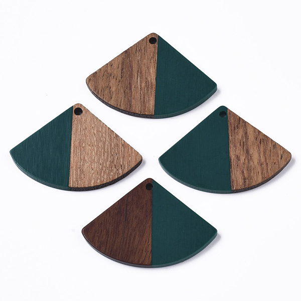 Resin & Wood Pendants
