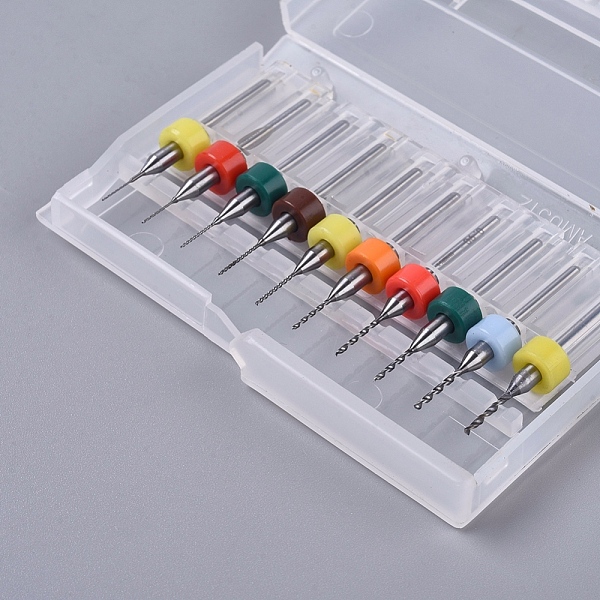 

PandaHall Tungsten Alloy Drill Bit Set, Engraving Tool, for Wood Plastic Aluminum Alloy, Quick Change, Platinum, 38x8mm Alloy