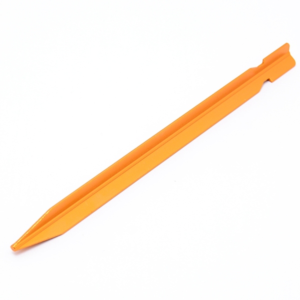 

PandaHall Aluminum Alloy Tent Stakes, Heavy Duty Ground Pegs, Lightweight Outdoor Tent Camping Spikes, Gold, 180x11x13mm, Hole: 4mm Aluminum...