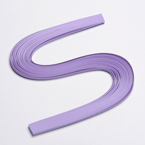 

PandaHall Quilling Paper Strips, Lilac, 530x5mm, about 120strips/bag Paper Purple