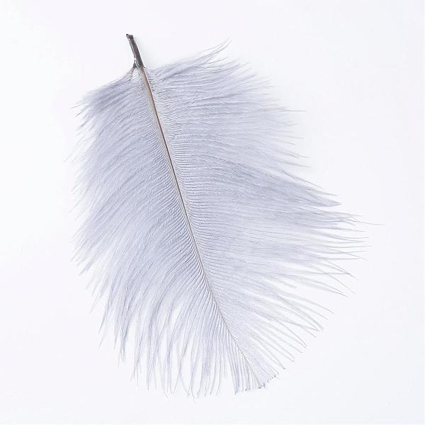 

PandaHall Ostrich Feather Costume Accessories, Dyed, Gray, 15~20cm Feather Feather Gray