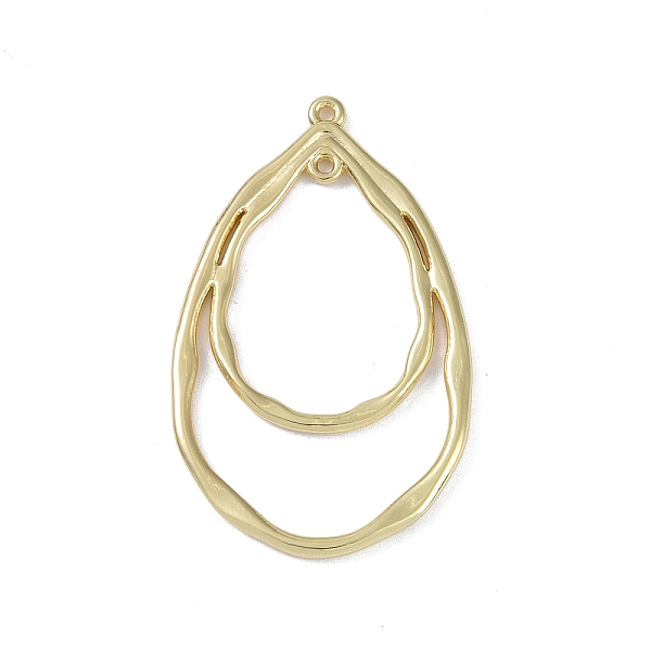 

PandaHall Alloy Pendants Cadmium Free, Teardrop, Light Gold, 47.5x29x1.5mm, Hole: 1.4mm Alloy Teardrop