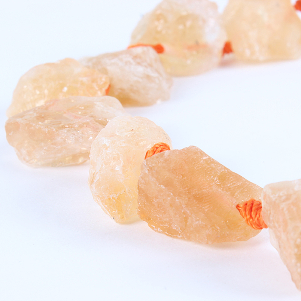 

PandaHall Natural Gemstone Rough Nuggets Bead Strands, Citrine, 13~40x10~26x10~23mm, Hole: 2mm, about 14~19pcs/strand, 16.54 inch Citrine...