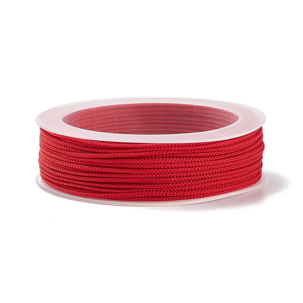 

PandaHall Braided Nylon Threads, Dyed, Knotting Cord, for Chinese Knotting, Crafts and Jewelry Making, Red, 1.5mm, about 13.12 yards...