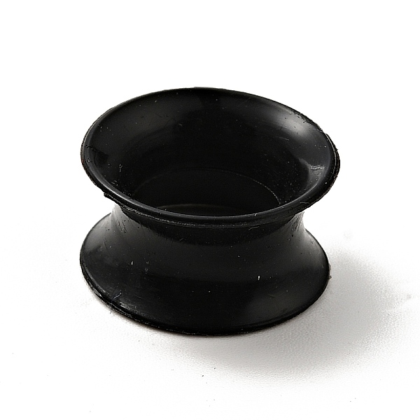 

PandaHall Silicone Ear Plugs Gauges, Tunnel Ear Expander for Men Women, Black, 9x16mm, Pin: 12mm Silicone Black