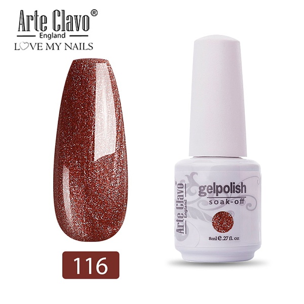 

PandaHall 8ml Special Nail Gel, for Nail Art Stamping Print, Varnish Manicure Starter Kit, Sienna, Bottle: 25x66mm Resin Brown