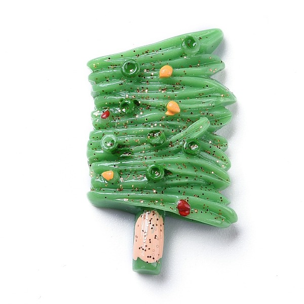 

PandaHall Resin Cabochons, Leek, Green, 33x22x7mm Resin Vegetables Green