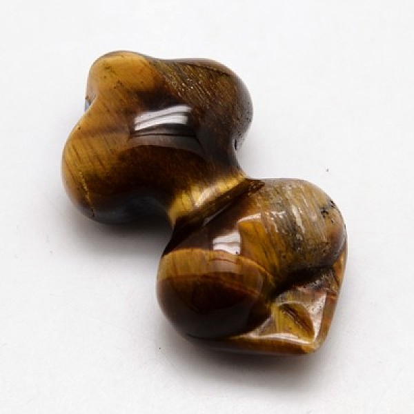 

PandaHall Natural Tiger Eye Pendants, Goddess, 48~52x27x16mm, Hole: 1mm Tiger Eye Human