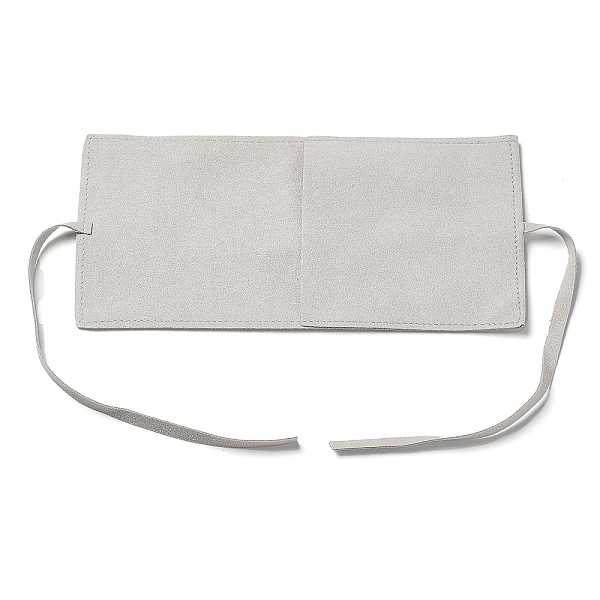 

PandaHall Microfiber Jewelry Storage Gift Pouches, Envelope Bags with Flap Cover, for Jewelry, Watch Packaging, Square, Gray, 8x8cm...