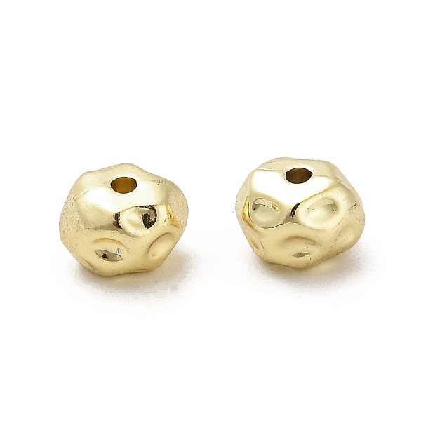 

PandaHall Alloy Bead, Irregular Round Shape, Golden, 9x8x6.5mm, Hole: 1.6mm 304 Stainless Steel Round