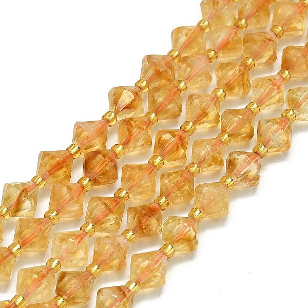 Natural Citrine Bea… - image