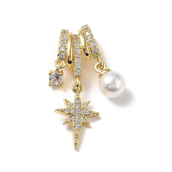 Brass Micro Pave Cu… - image