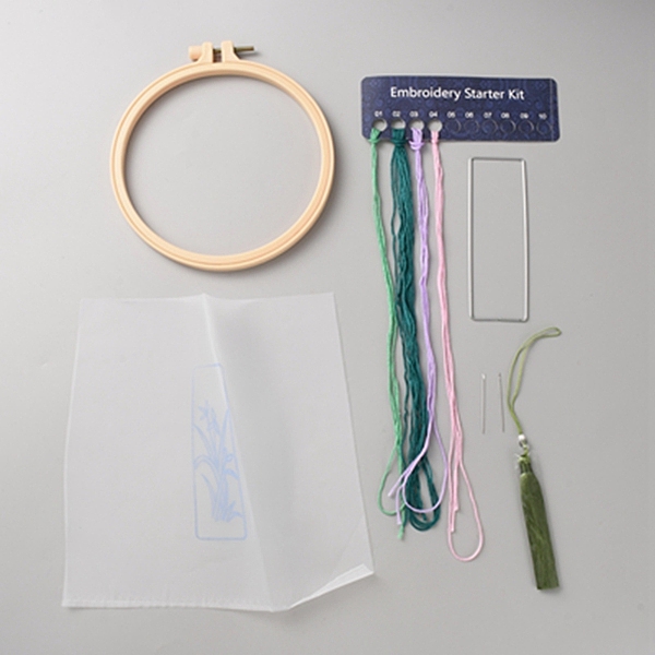 DIY ブックマーク 刺繍キット