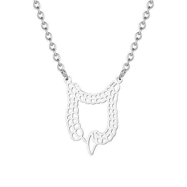 

PandaHall Stainless Steel Irregular Pendant Necklaces for Women Stainless Steel