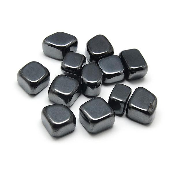 

PandaHall Synthetic Magnetic Hematite Beads, Tumbled Stone, No Hole/Undrilled, Nuggets, Black, 15~25x10~20x10~15mm, about 60pcs/1000g...