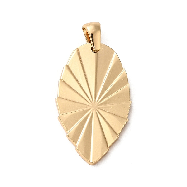 

PandaHall 304 Stainless Steel Pendants, Leaf Charms, Golden, 30x17.5x2mm, Hole: 4x3mm 304 Stainless Steel Leaf