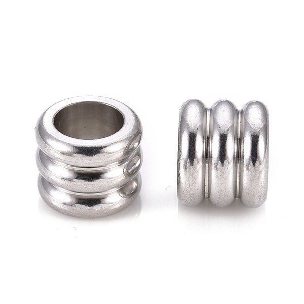 304 Stainless Steel European Beads