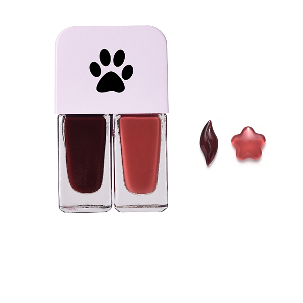 

PandaHall 12ml Two Tone Nail Polish, for Nail Art Design, Quick-drying, Nail Art Accessories, Coconut Brown, 60x36x18mm Carved Nail Gel
