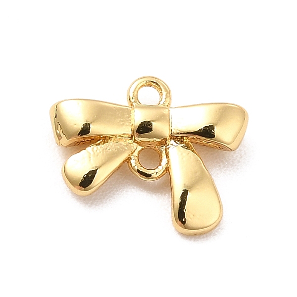 

PandaHall Rack Plating Brass Connector Charms, Bowknot Links, Long-Lasting Plated, Cadmium Free & Lead Free, Real 18K Gold Plated, 7.5x9x2mm...
