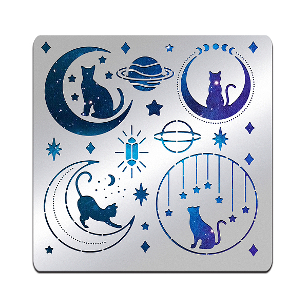 

PandaHall Stainless Steel Cutting Dies Stencils, for DIY Scrapbooking/Photo Album, Decorative Embossing DIY Paper Card, Matte Stainless...