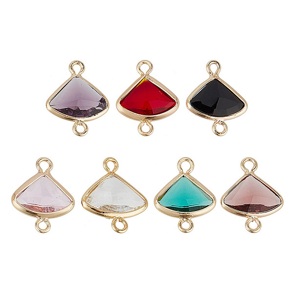 14Pcs 7 Colors Glas… - image