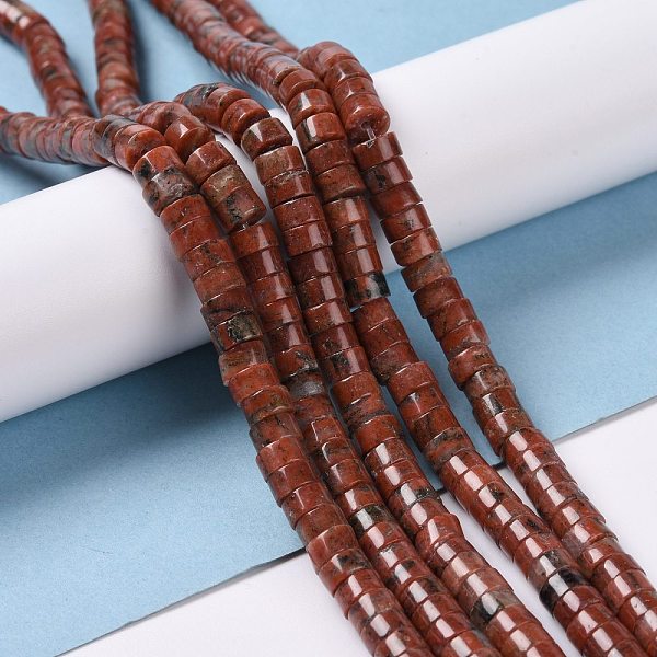 

PandaHall Natural Netstone Beads Strands, Flat Round, 6x3mm, Hole: 1mm, about 117~119pcs/strand, 15.16~15.47 inch(38.5~39.3cm) Netstone Flat...