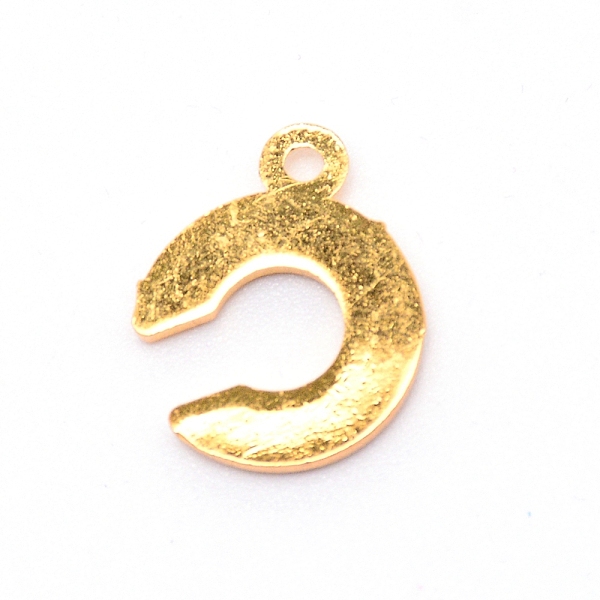 

PandaHall Alloy Crystal Rhinestone Pendants, Golden, Letter, Letter.C, 17.5x14x2mm, Hole: 1.8mm Alloy+Rhinestone Letter C Clear