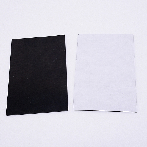 

PandaHall Sponge Rubber Sheet Paper Sets, With Adhesive Back, Antiskid, Rectangle, Black, 15x10x0.2cm Synthetic Rubber Rectangle Black