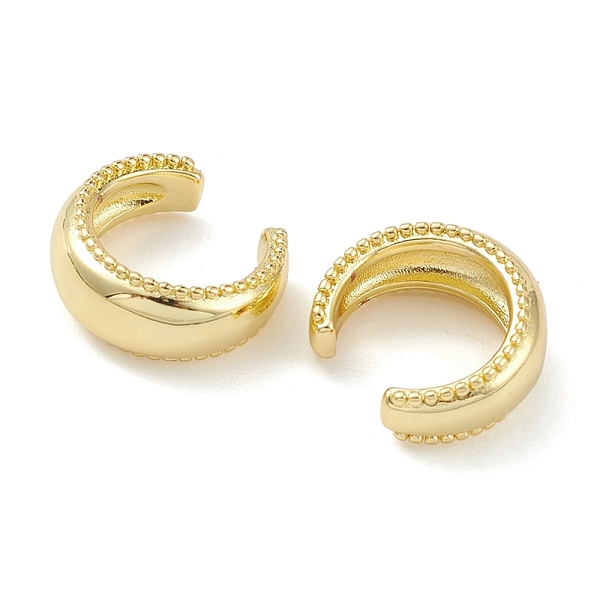 Ring Rack Plating Brass Cuff Earrings For Women Men