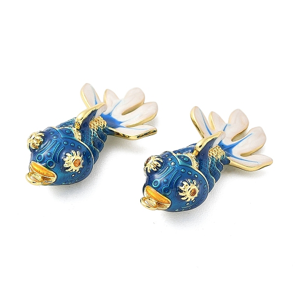 Brass Micro Pave Cu… - image
