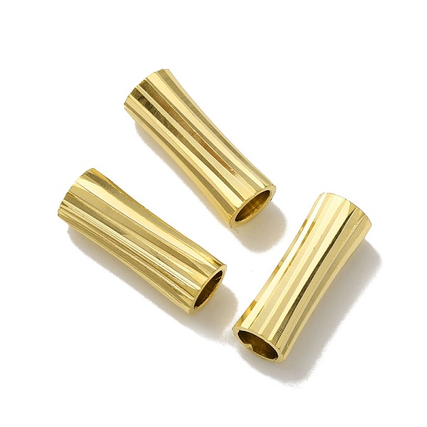 

PandaHall Brass Tube Beads, Lead Free & Cadmium Free, Tube, Real 24K Gold Plated, 11x4mm, Hole: 3mm Brass Tube