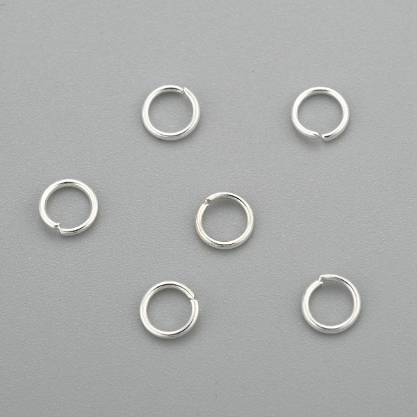 

PandaHall 304 Stainless Steel Jump Rings, Open Jump Rings, Silver, 4x0.6mm, Inner Diameter: 2.8mm 304 Stainless Steel