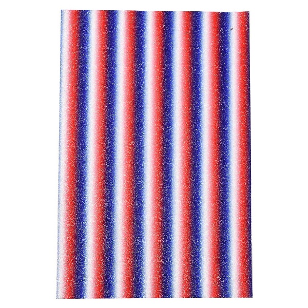 Stripe Pattern PU Leather Fabric