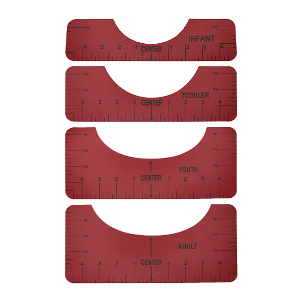 Pvc T-Shirt Ruler - image