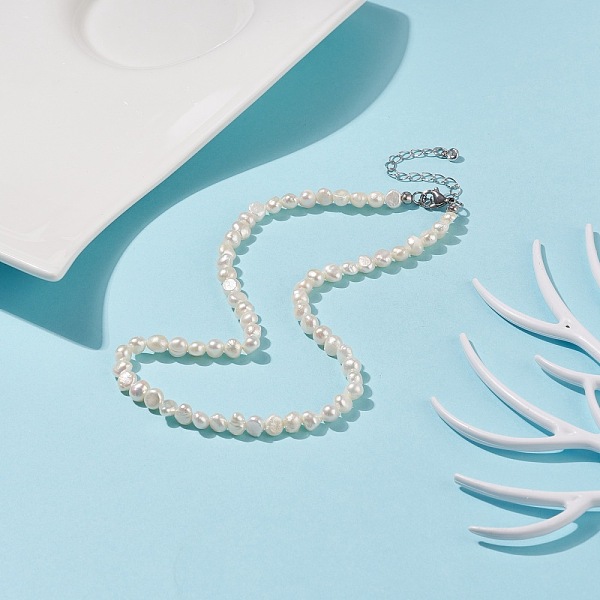 Natürliche Perlenkette Für Frauen