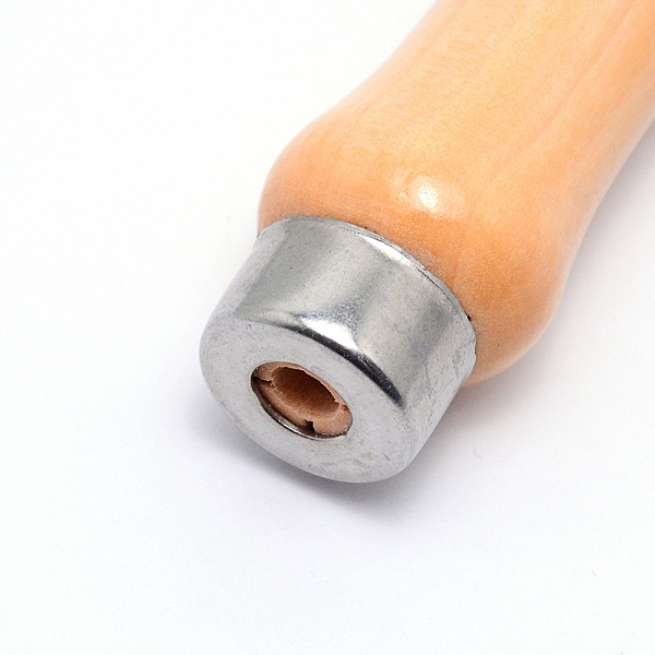 

PandaHall Chinese Cherry Handle, File Accessories, BurlyWood, 110.5x25.5mm, Hole: 5.5mm Wood Orange