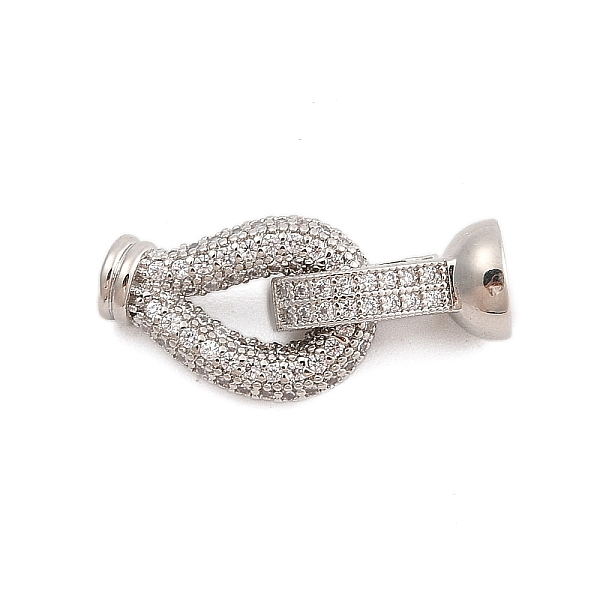 Brass Micro Pave Cl… - image