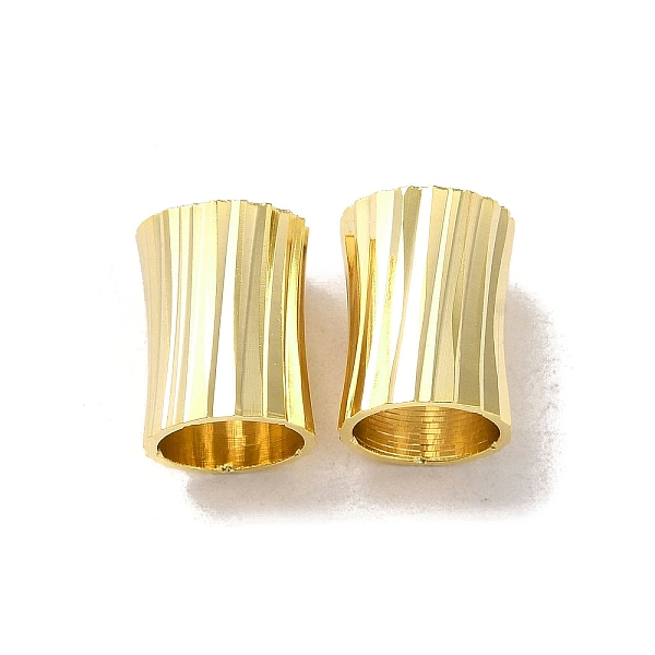 

PandaHall Brass Bead, Column, Real 24K Gold Plated, 13x10mm, Hole: 8.5mm Brass Column