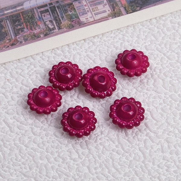 Opaque Acrylic Beads - image