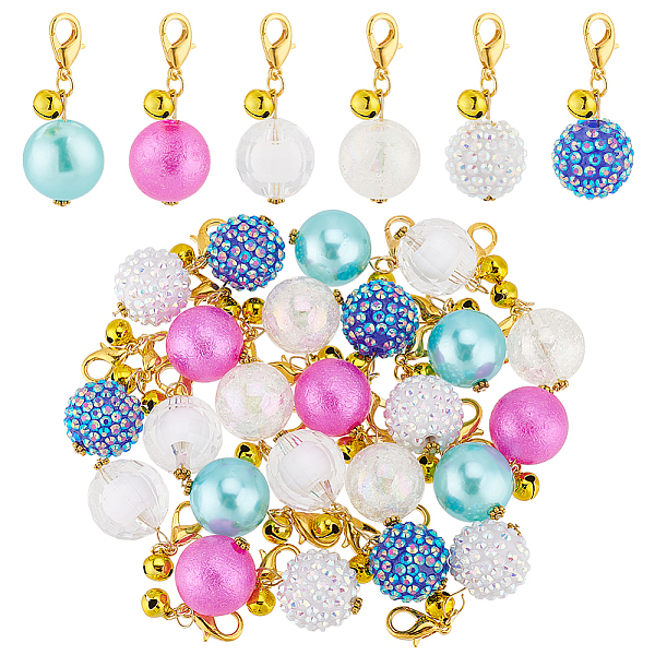 4 Sets Acrylic Pend… - image