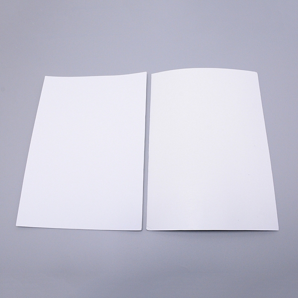 

PandaHall Sponge EVA Sheet Foam Paper Sets, With Adhesive Back, Antiskid, Rectangle, White, 30x21x0.15cm Foam Rectangle White