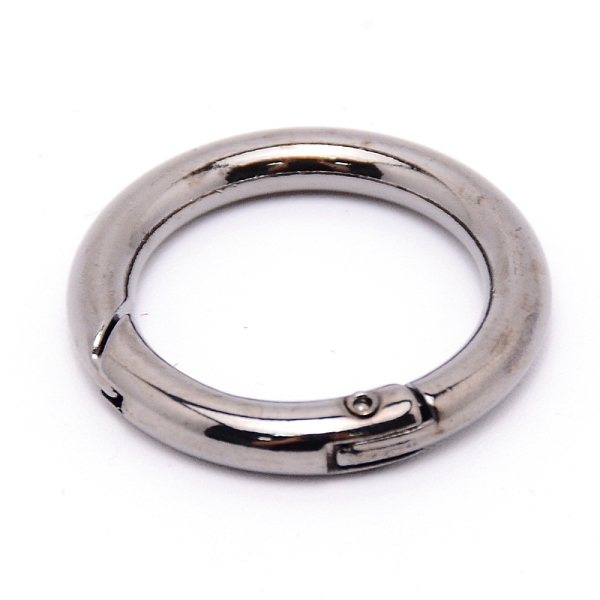 

PandaHall Alloy Spring Gate Rings, Cadmium Free & Lead Free, 34.5x5mm Alloy