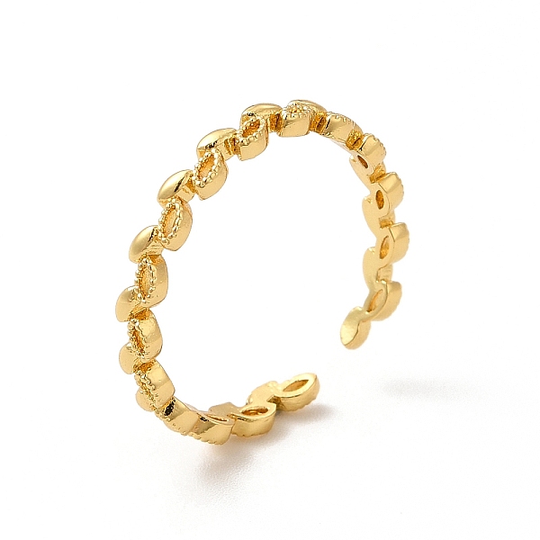 

PandaHall Rack Plating Brass Leaf Wrap Cuff Rings for Women, Long-Lasting Plated, Cadmium Free & Lead Free, Real 18K Gold Plated, US Size 6...