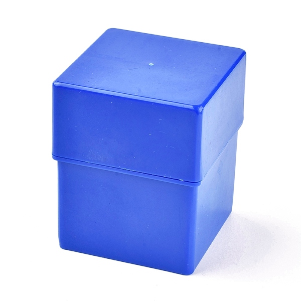 

PandaHall Plastic Storage Containers Box Case, with Lids, for Small Items and Other Craft Projects, Square, Blue, 5.95x5.95x7.25cm Plastic...