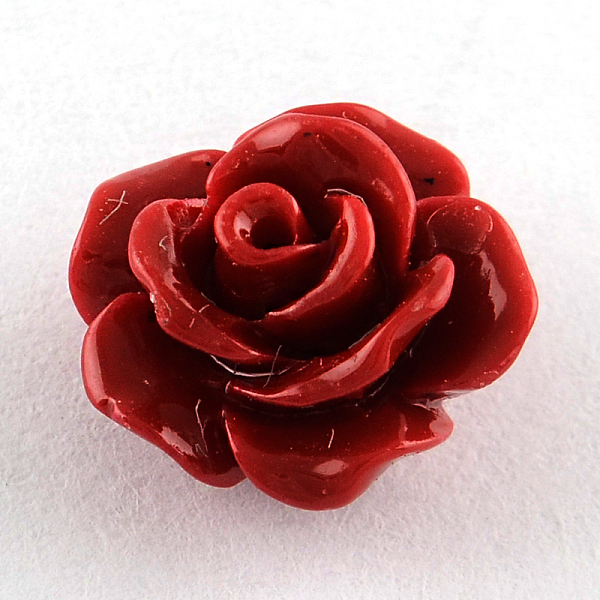 

PandaHall Dyed Flower Synthetical Coral Beads, FireBrick, 10x7mm, Hole: 1mm Synthetic Coral Flower Red