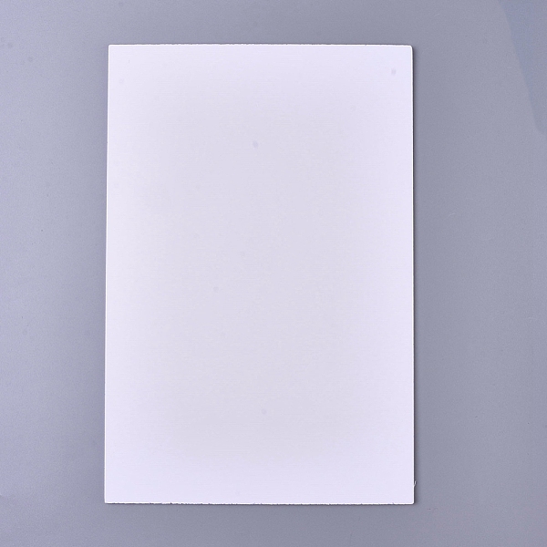

PandaHall PVC Foam Boards, for Presentations, School, Office & Art Projects, Rectangle, White, 30x20x0.3cm Plastic White