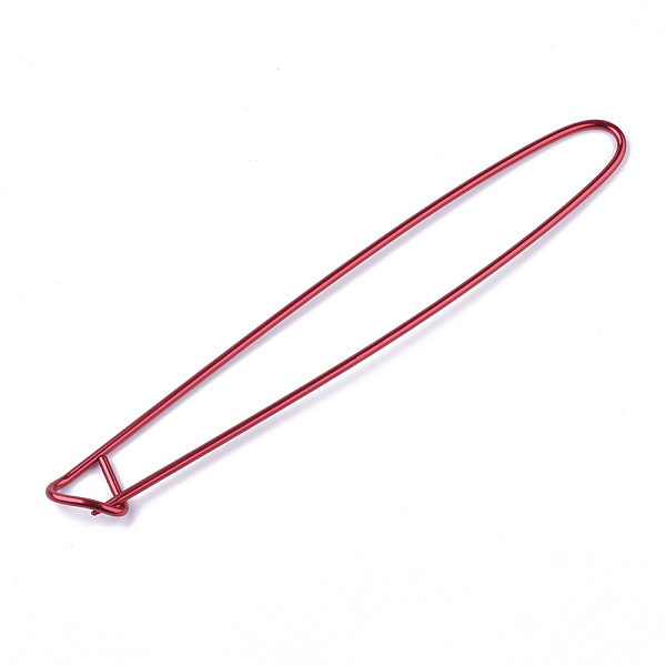 

PandaHall Aluminum Stitch Holder, Red, 170x25mm, Pin: 2.5mm Aluminum Red