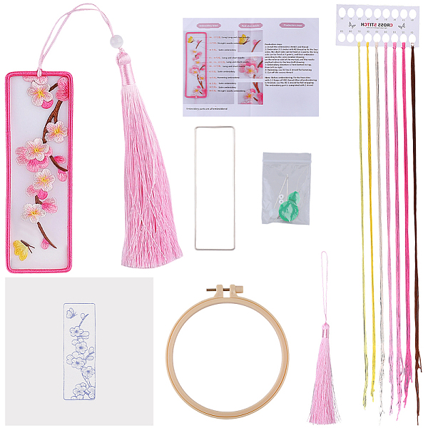 Kit de démarrage de broderie de signets de bricolage