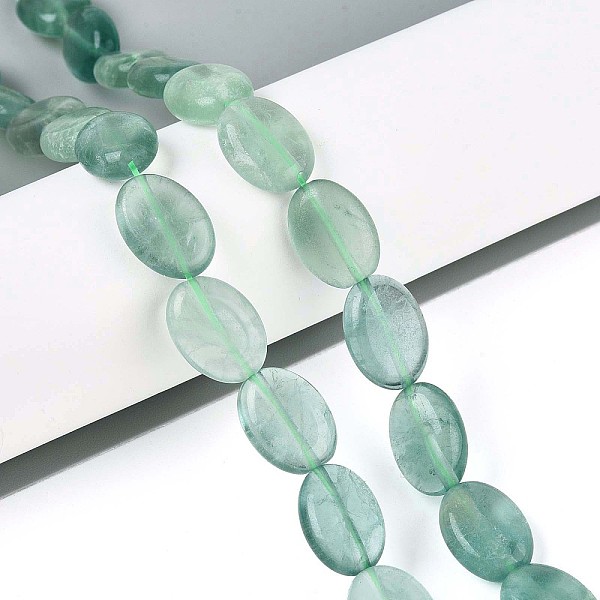 Natural Green Fluorite Beads Strands