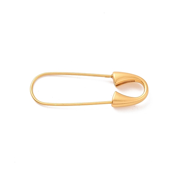 

PandaHall Brass Brooch Pin Findings, Kilt Pins, Long-Lasting Plated, Matte Gold Color, 44x14x5mm Brass